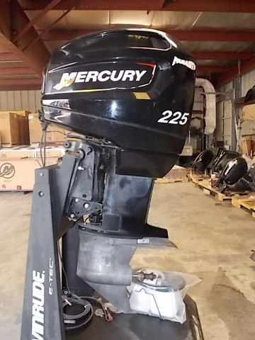 2000 Mercury 225 HP EFI Promax Complete Running Outboard 20 inch Long Shaft