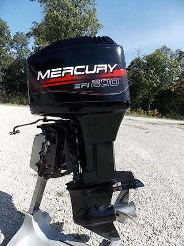 1996 Mercury 200 HP EFI Complete Running Outboard