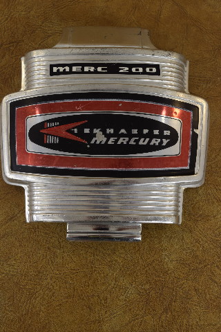 Mercury Medallion Front Cowling Cover circa 1968-1969 200 Keikhaefer 20 HP