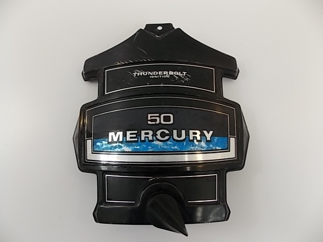 Mercury Medallion Front Cowling Cover circa 1980-1982 50 HP Thunderbolt