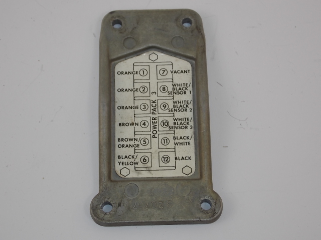 OMC Johnson Evinrdue Power Pack Case Cover ONLY 320787 0320787 6 cylinder