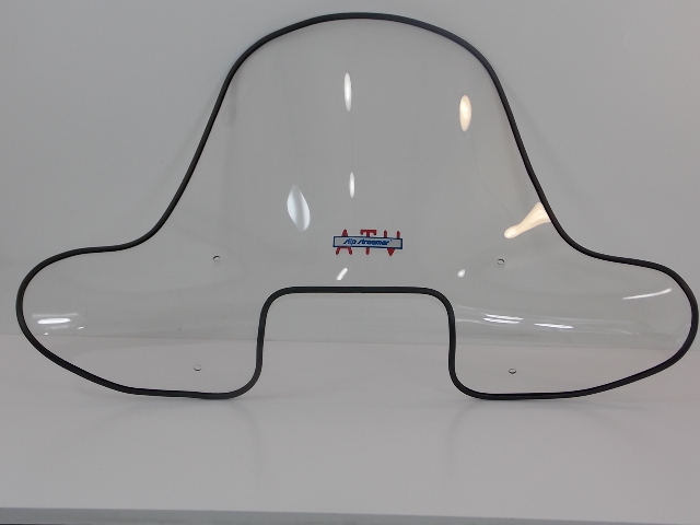 NEW ATV Slip Streamer Big Country Universal Windscreen SS-2P w/ support brackets