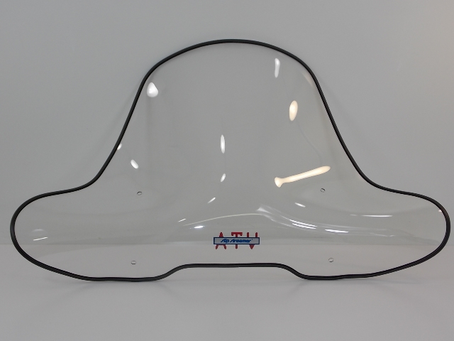 NEW ATV Slip Streamer Big Country Universal Windscreen SS-2 w/ support brackets