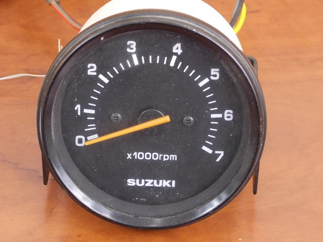 Suzuki Outboard RPM Gauge 3-1/2"