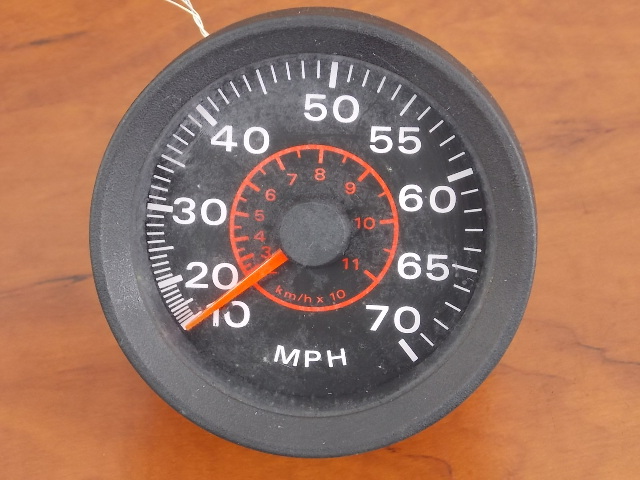 OMC Speed Gauge Speedometer 3-5/8"