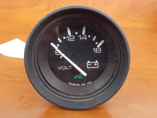 Teleflex Outboard Voltage Guage 2-3/8"  54873
