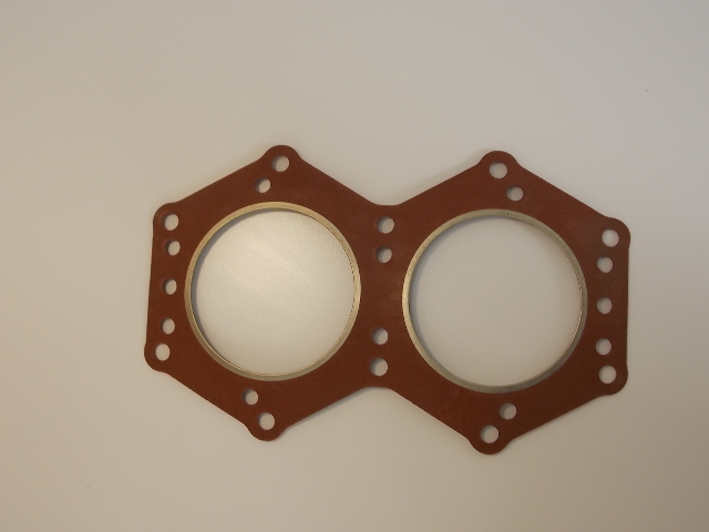 New OMC Johnson Evinrude Cylinder Head Gasket 1968 65 HP 553753