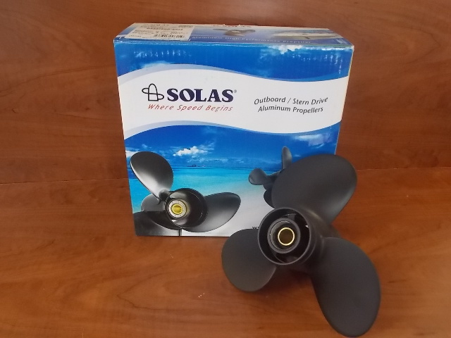 New Solas Johnson Evinrude Prop 12X17 1975-UP 40 48 50 55 60 70 75HP 2311-120-17