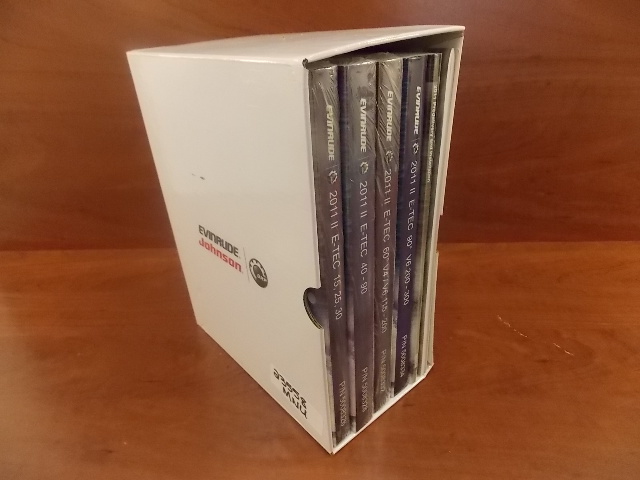 Evinrude ETEC 2011 Shop Service Manual Set 15 25 30 40 50 60 65 75 90HP V4 & V6