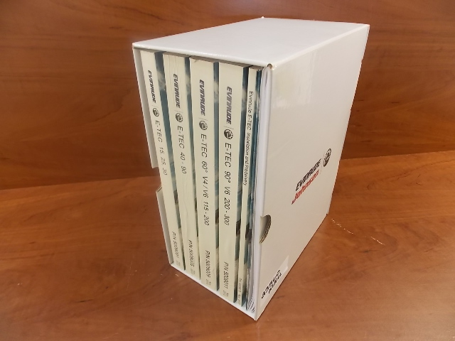 Evinrude ETEC 2012 Shop Service Manual Set 15 25 30 40 50 60 65 75 90HP V4 & V6
