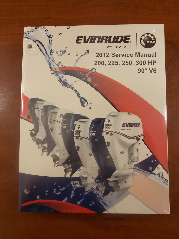 New Evinrude ETEC 2012 Shop Service Manual 200 225 250 300 HP 5008740