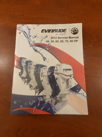 New Evinrude ETEC 2012 Shop Service Manual 40 50 60 65 75 90 HP 5008734