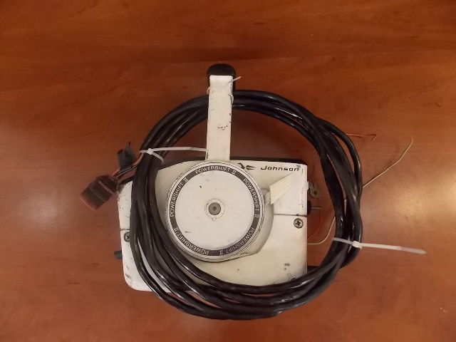 Johnson Evinrude Side Mount Control Box w/ Key &16 Ft Cables 1973-1978 50 HP +