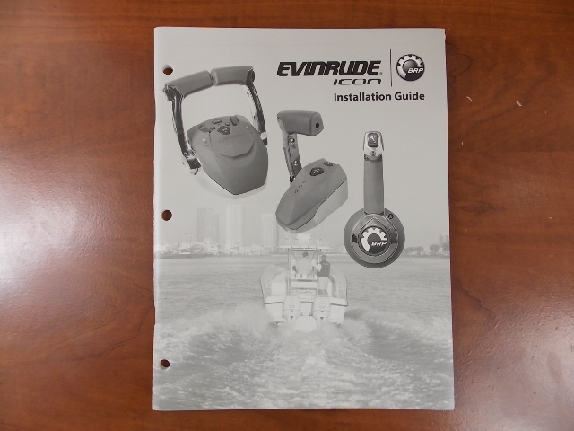 New  BRP Evinrude ICON  Remote Control System Installation Guide P/N 764952