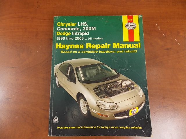 Used Chrysler LHS Concord 300M Dodge Intrepid 1998-2003 Haynes Repair Manual