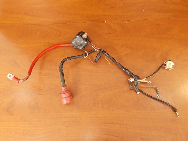 1973 Johnson Evinrude Motor Cable & Solenoid 385804 383622 65 HP 3 Cylinder