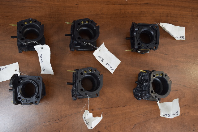 REFURBISHED! 1988-1990 Johnson Evinrude Carburetor Bodies 432513 120 125 140+ HP