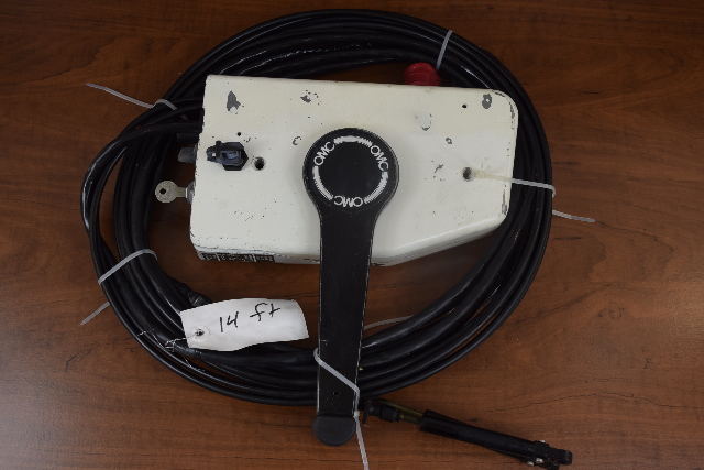 OMC Control Box with 14 foot Cables and Key 1979 & Up 40 HP + Above