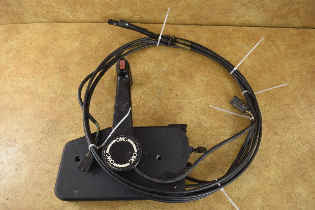 Johnson Evinrude OMC Complete Control Box w/ trim switch & 11' cables 1996 & UP