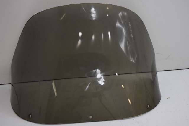 Used Tinted Plexiglass Boat Windshield approx. 23" x 16" arc 34"