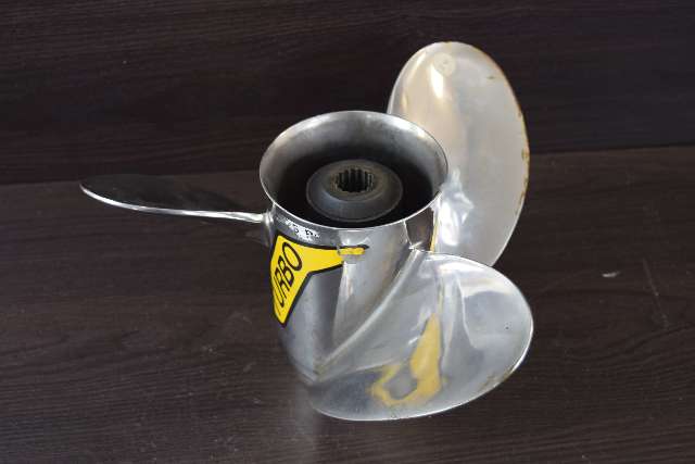Turbo Stainless Steel Propeller 15 Splines 13.5 x 25 3 Blade
