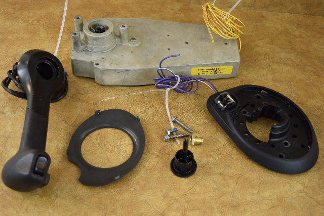 Mercury Concealed Side Mount Remote Control Box wth Trim Switch and Kill switch