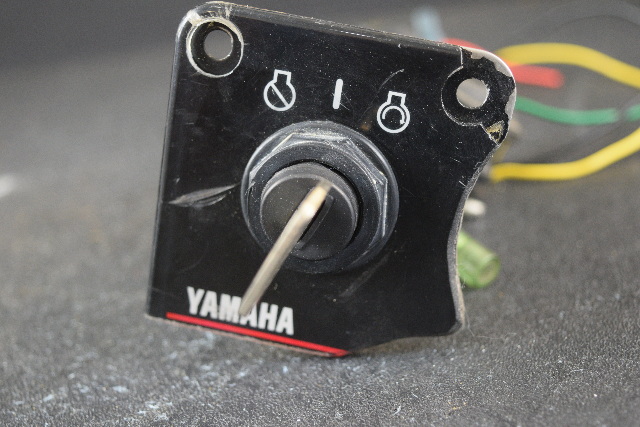 1986-1988 Yamaha Single Main Switch & Stop Switch W/ Key 704-82570-07 150 175 200HP