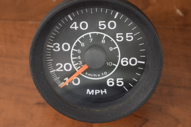 OMC Speed Gauge Speedometer 3-5/8"