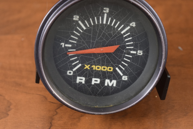Mercury RPM Gauge Tachometer 3 3/4" Width 2 1/2" Depth