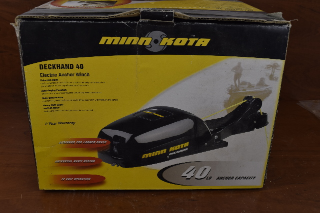 Minn Kota Deckhand 40 Electric Anchor Winch 40 LB Capacity New Old Stock