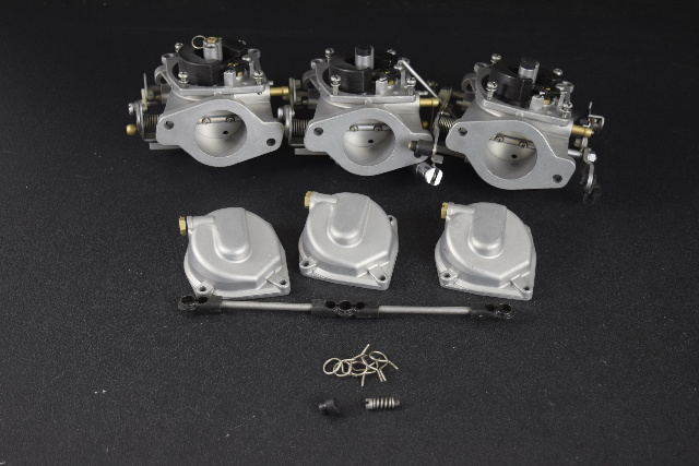 Yamaha 70 HP Carburetor set 1985-1991 6H3-14301 14302 & 14303  Refurbished.