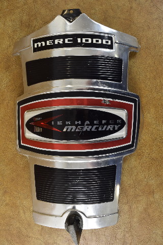 Mercury Front Cover Medallion Kiekhaefer  2663A18 1970-1985 90 115 135 150 HP