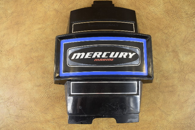 Mercury & Mariner Medallion Front Cover 7254A3 1977-1986 50 60 70 HP 3 Cylinder