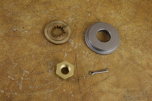 Johnson Evinrude Prop Nut & Spacer 314503 315810 1970 - 2012 & later 30-200 HP