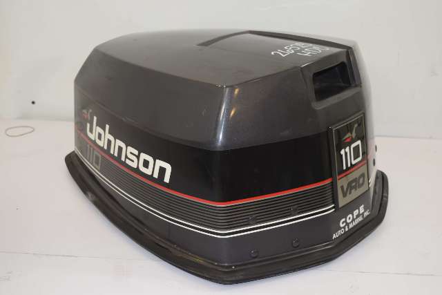 LIKE NEW! 1987-88 Johnson Evinrude Hood Cowling Engine Cover 88 90 110 HP V4