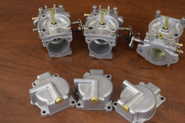 REFURBISHED! 1987 Johnson Evinrude Carburetor Set 431705 397638 65 70 HP 3 Cyl