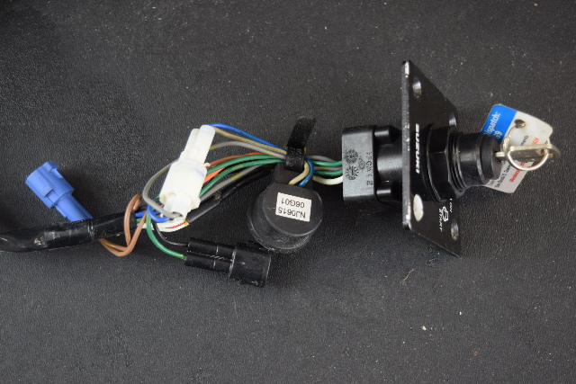Suzuki Outboard Ignition Key Plate & Harness 8 Pin Harness