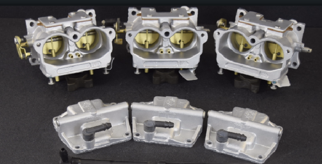 REBUILT ! 1976 Johnson Evinrude Carburetor Set 387303 387304 319671 200 HP V6