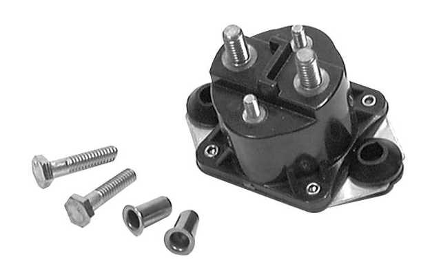 New OEM Mercury Mariner Solenoid Kit 1988-2010 Outboard 3 Cyl.-V-6 89-817109A2
