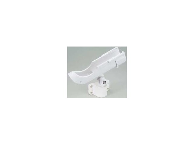 2 Brand New Attwood 2 in 1 Adjustable Rod holders with Flush Mount / White Color
