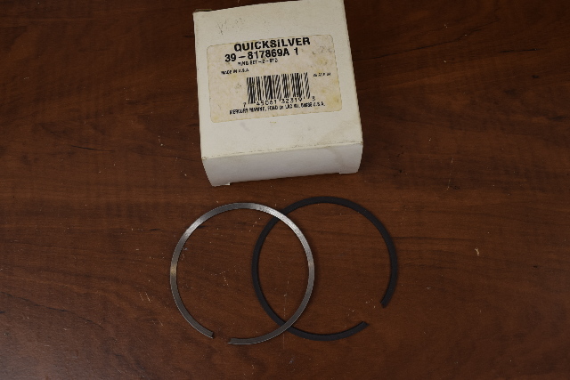 New Mercury Quicksilver Standard Ring Set 817869A1 1989-1994 50 85 120 150 HP