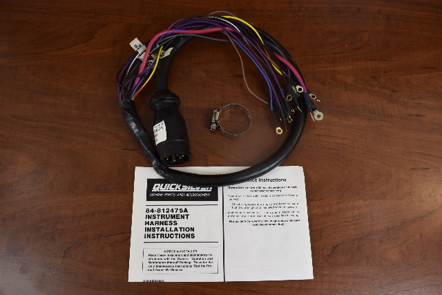 New Mercury Quicksilver Wire Harness Assembly 84-812475A3 10 Pin 812475A3