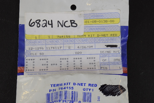 NEW Johnson Evinrude Terminator D-Net Red Kit 764155 0764155 2005-2009 & 2012