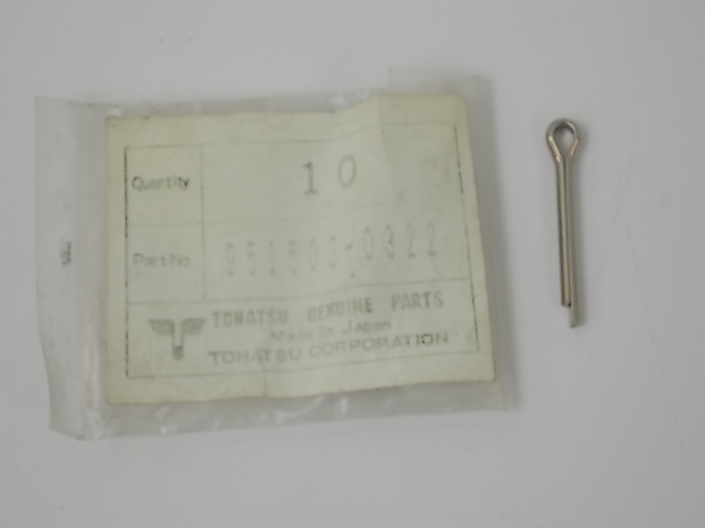 NEW OEM Nissan/Tohatsu Split Pin 951503-0322 2002 & earlier-2014 8 -140