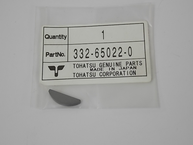 NEW OEM Nissan/Tohatsu Impeller Key 332-65022-0 2002 & earlier-2014 25- 50
