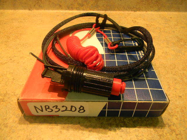 New Johnson Evinrude OMC Stop Switch 398692 1987-1989, 4 5 6 8 10 20 25 30+ HP