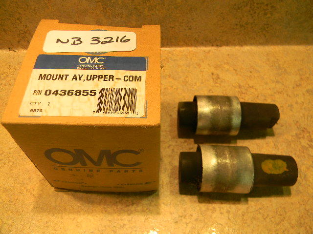 NEW! Johnson Evinrude Upper Mount Set 434613 435272 436854 436855 150 175 Looper