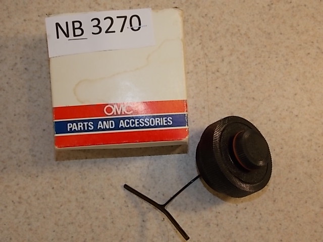 NEW Johnson Evinrude OMC Fuel Cap Assy. 396008 1987-1990 30 / 40 HP