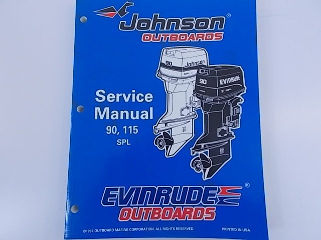 Johnson Evinrude Service Manual 90 115 SPL 1998 520209