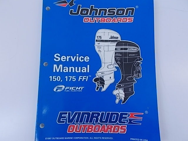 Johnson Evinrude Service Manual 150 175 FFI 1998 520211